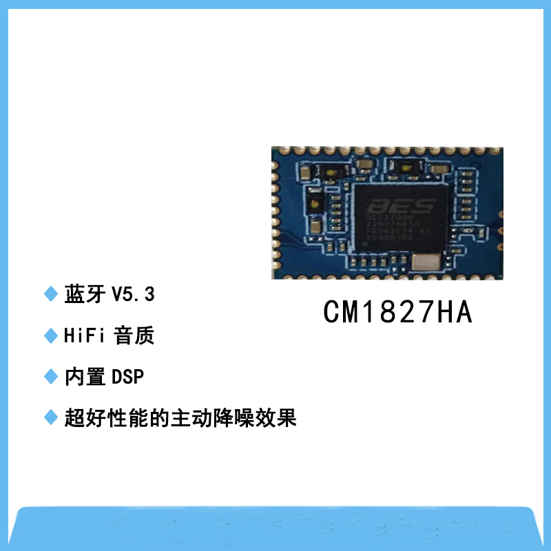 CM1827HA-ANC混合降噪模块